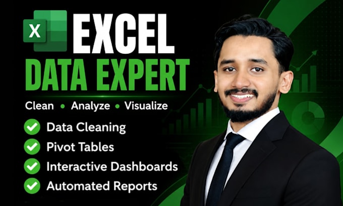 do professional excel data cleaning and formatting