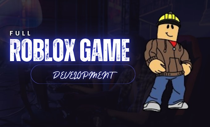 build full roblox game development, game map development
