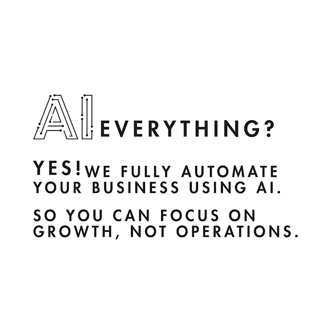 do everything automated in your business with ai, try today