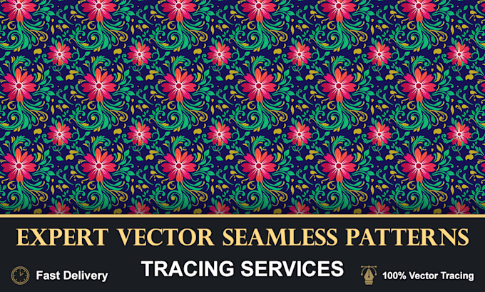 design professional seamless vector patterns