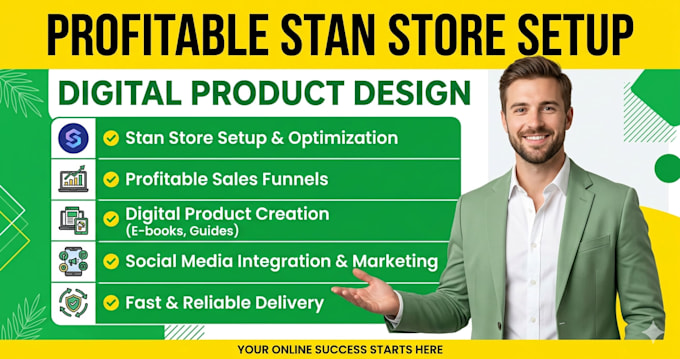 build a high converting stan store sales funnel design digital products