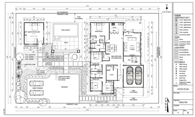 draw site plan, plot plan, floor plan of your property for city permit very fast