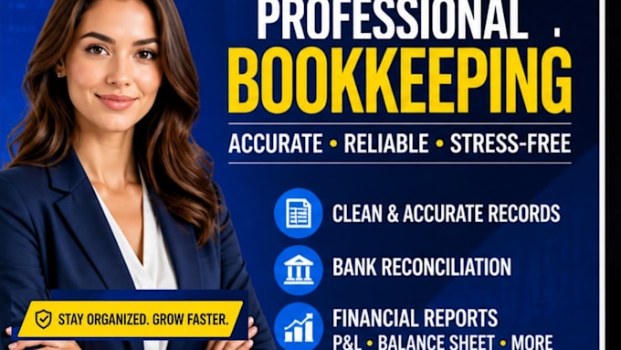 do bookkeeping, financial reports and accounting services