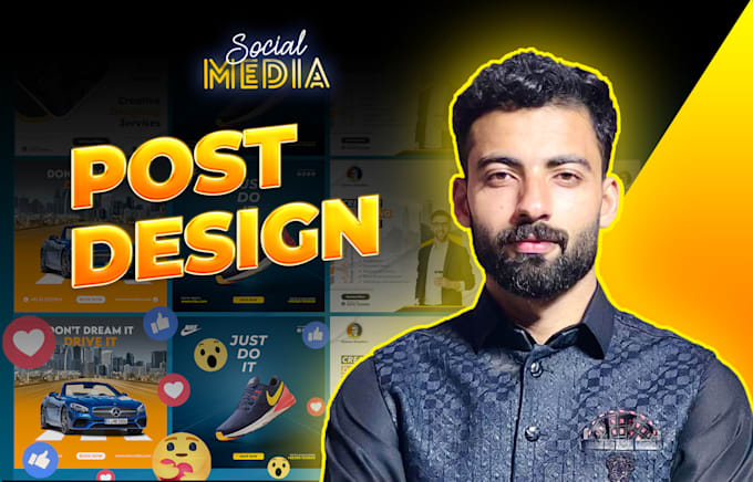 design modern social media posts, ads for instagram