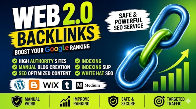 build web 2 0 backlinks for google SEO ranking