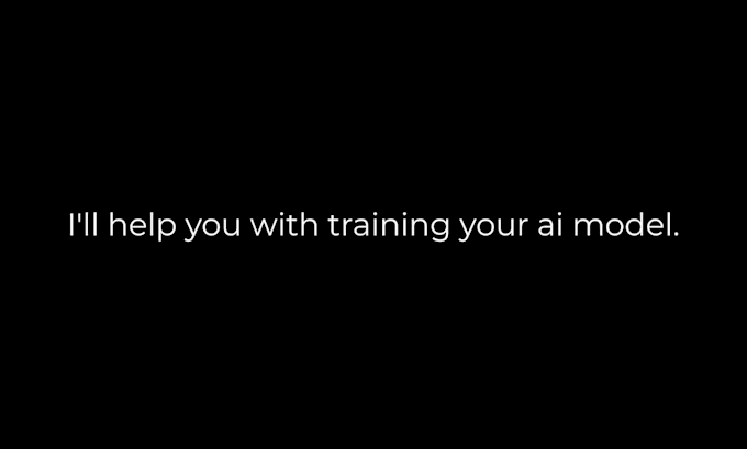 help you with ai training as an ai trainer