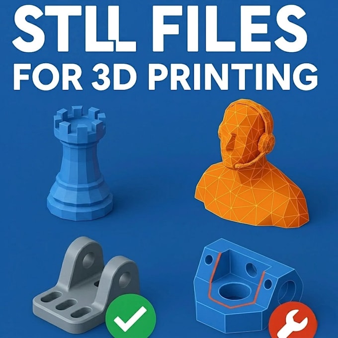 create , repair and modify stl files for 3d printing