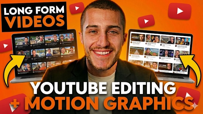 be your long form video editor with motion graphics
