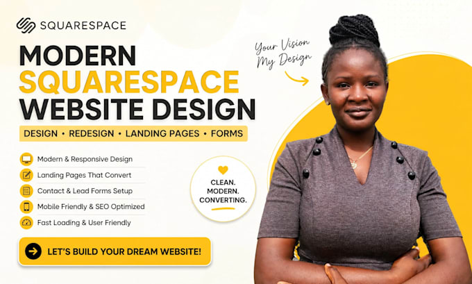 modern squarespace website redesign squarespace landingpage squarespace form