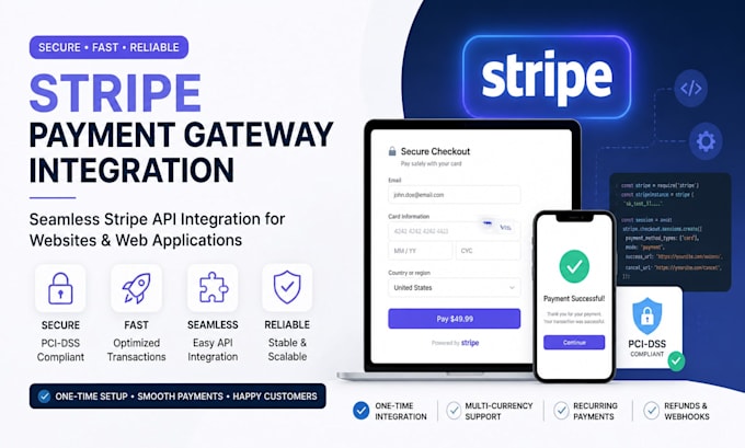 api payment gateway stripe stripe integration payment integration stripe api