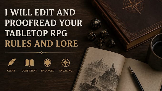 edit and proofread your tabletop rpg rules and lore