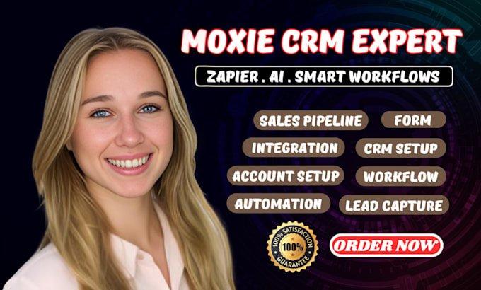 build, automate, customize your moxie CRM workflow expert and client management