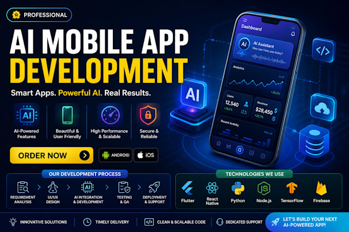 be your app developer, do ai mobile app development ai agent gpt ai fine tuning