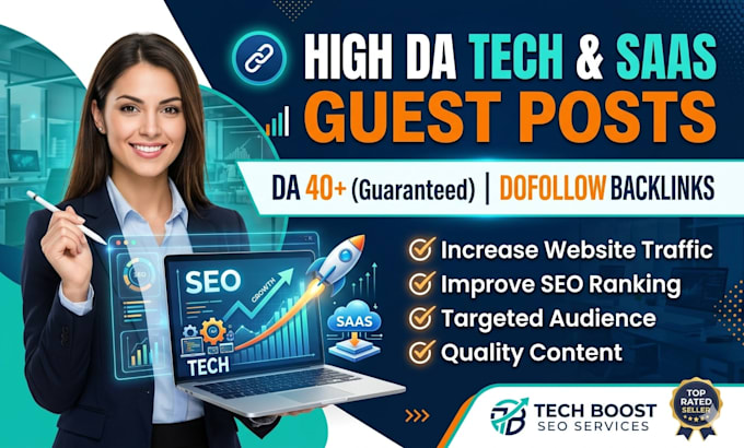 guest post on high da tech and saas sites for SEO backlinks