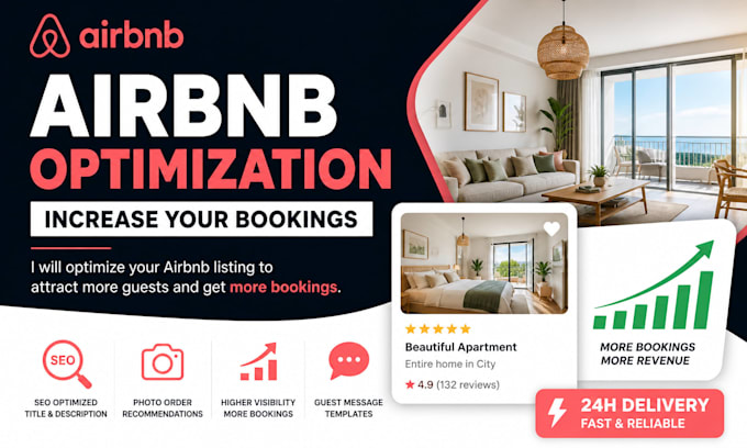 optimize your airbnb listing to increase bookings