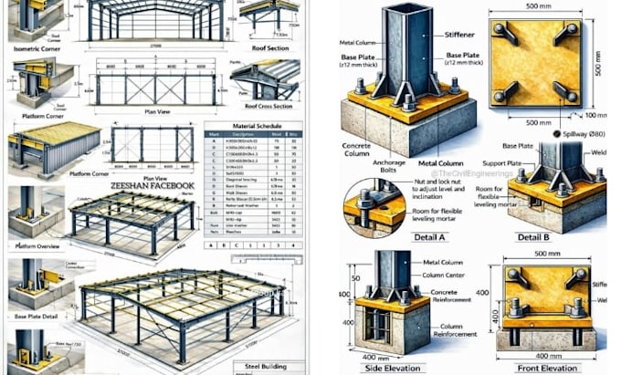do structural design, structural detailing engineer