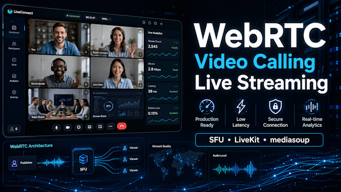 build production ready webrtc video calling platform