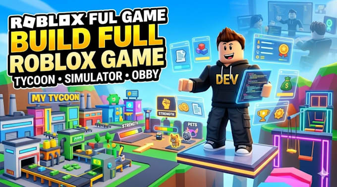 create roblox full game with roblox script tycoon game simulator or custom syste