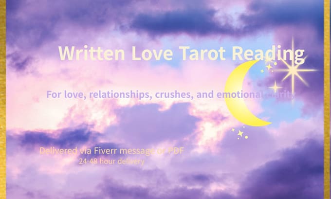 provide a written love tarot reading