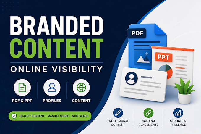 build branded content to improve your online visibility