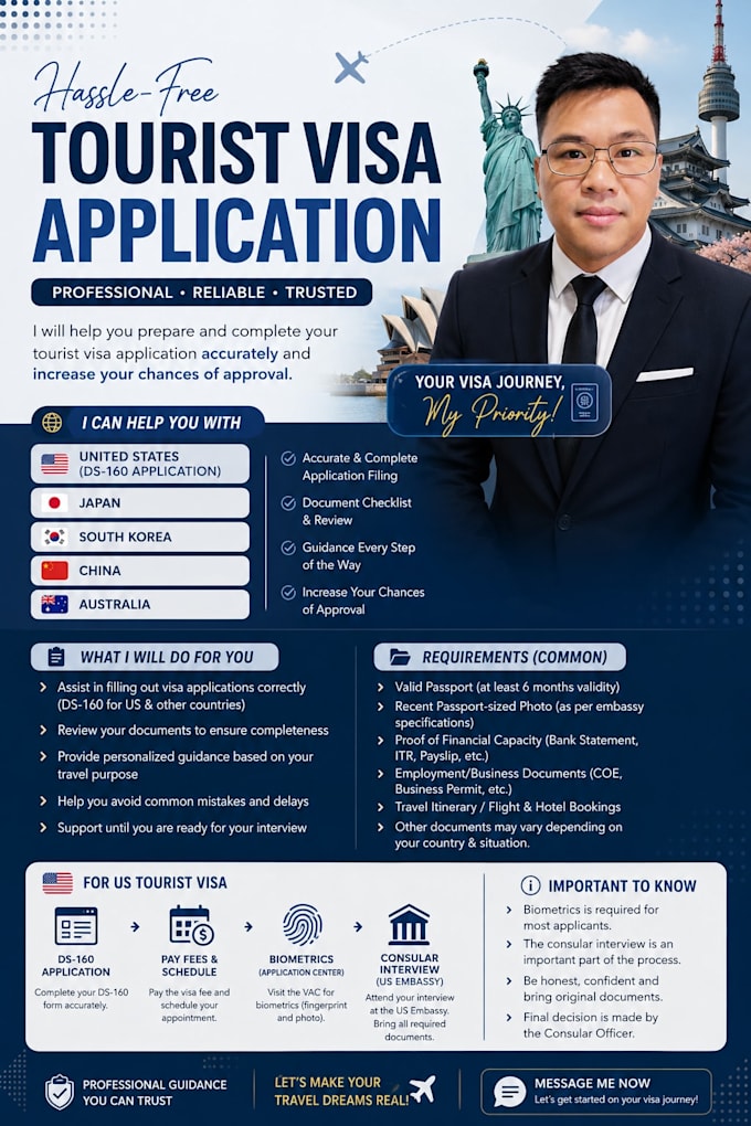 be your reliable travel and visa application assistant