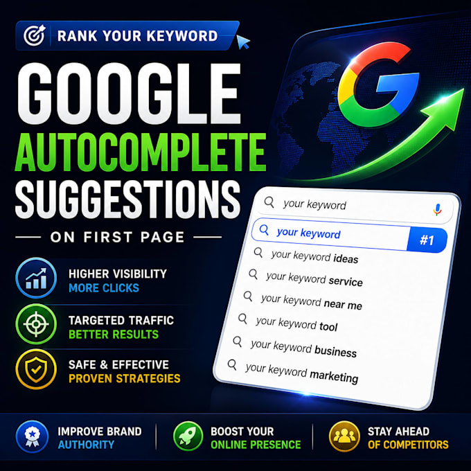 get your brand into google autocomplete suggestions