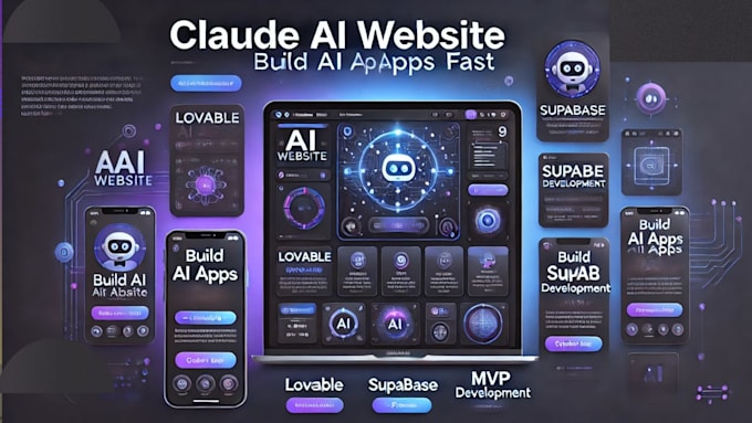 build claude ai website app using claude code lovable supabase ai saas