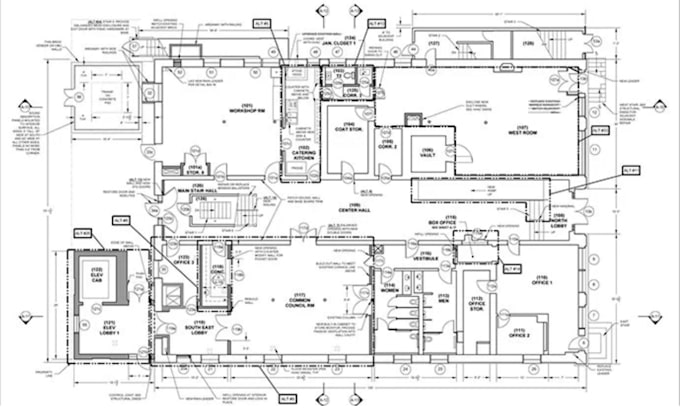 make architectural drawing in autocad and revit