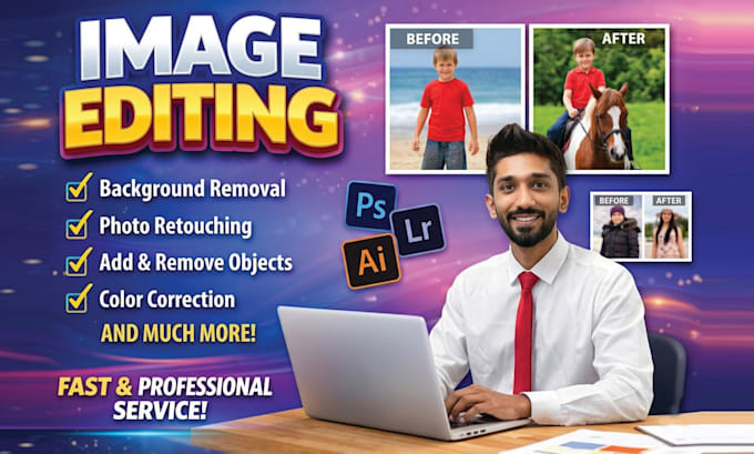clean up your photos by removing objects and bg