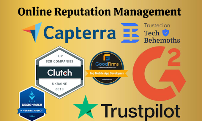 do online reputation management listings g2 clutch capterra  gmb bbb designrush