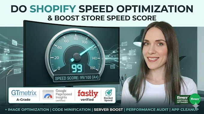 do shopify speed optimization and boost store speed score to 95 above