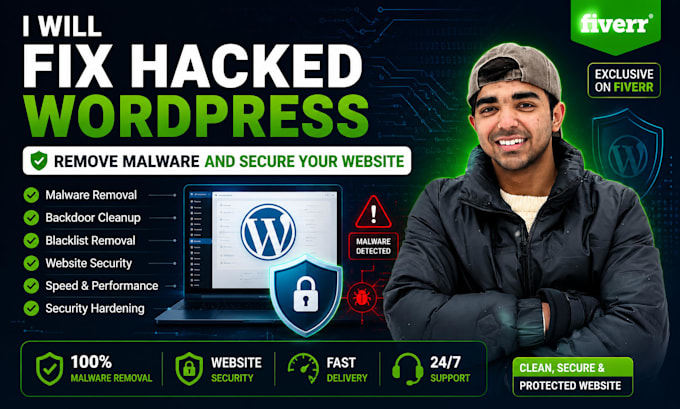 fix hacked wordpress remove malware and secure your website