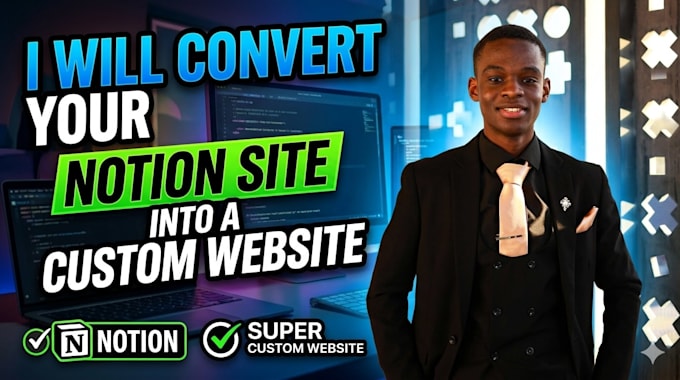 convert your notion site into a custom website