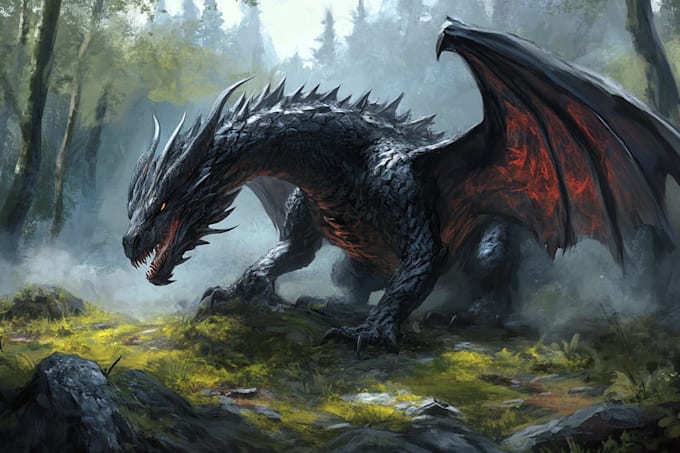 fantasy illustration and concept art