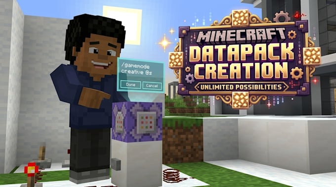 make a minecraft datapack for you