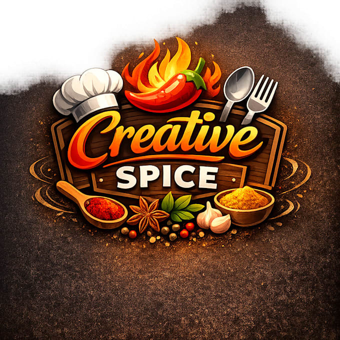 cooking recipes content and food logo