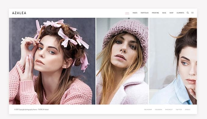 do fashion photographer shopify website