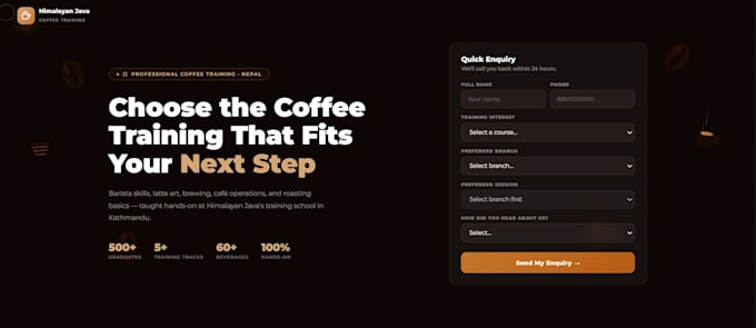 build a fully responsive landing page