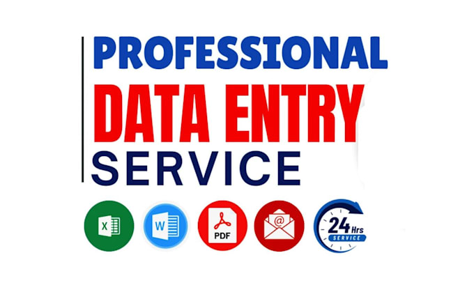 data entry, copy paste work, typing work , data mining, data collection