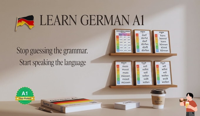 teach you basic german at a1 level