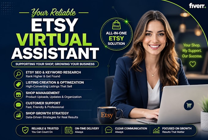 be your etsy virtual assistant