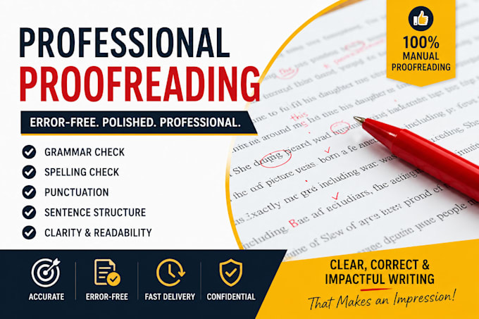 proofread and edit your document