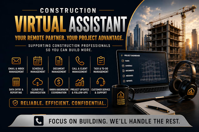 be your virtual assistant in construction project management and cost estimation