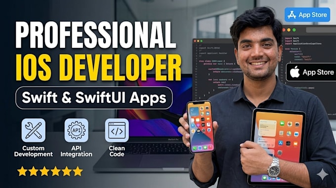 develop ios app and fix the bugs
