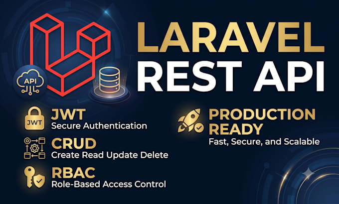 build secure laravel rest API for web and mobile apps