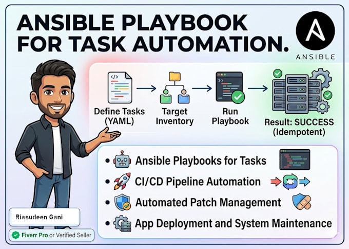 write ansible playbooks for devops automation