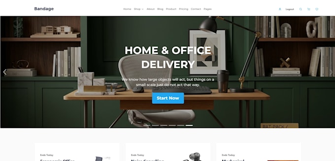 Build a responsive landing page with react and tailwind css by ...