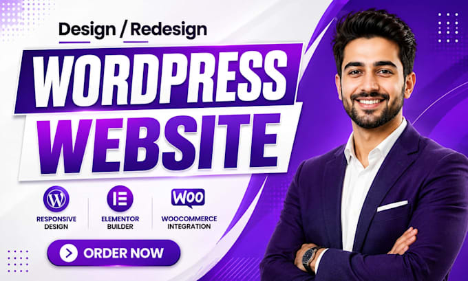 design and develop wordpress website or landing page with elementor pro