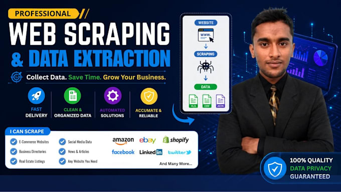 do web scraping and data extraction
