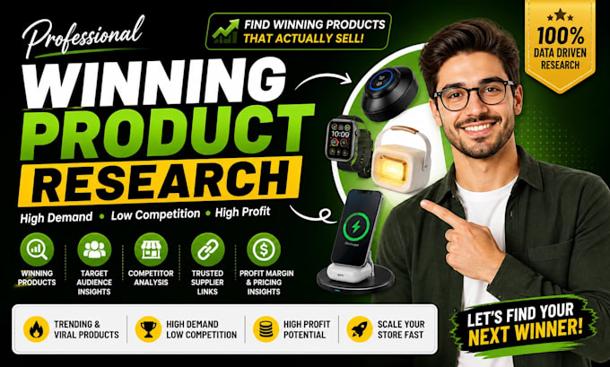 do winning product research for shopify dropshipping store